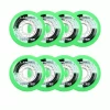 Labeda Roller Hockey Wheels - Shooter 80mm 83A Green (8-Pack)