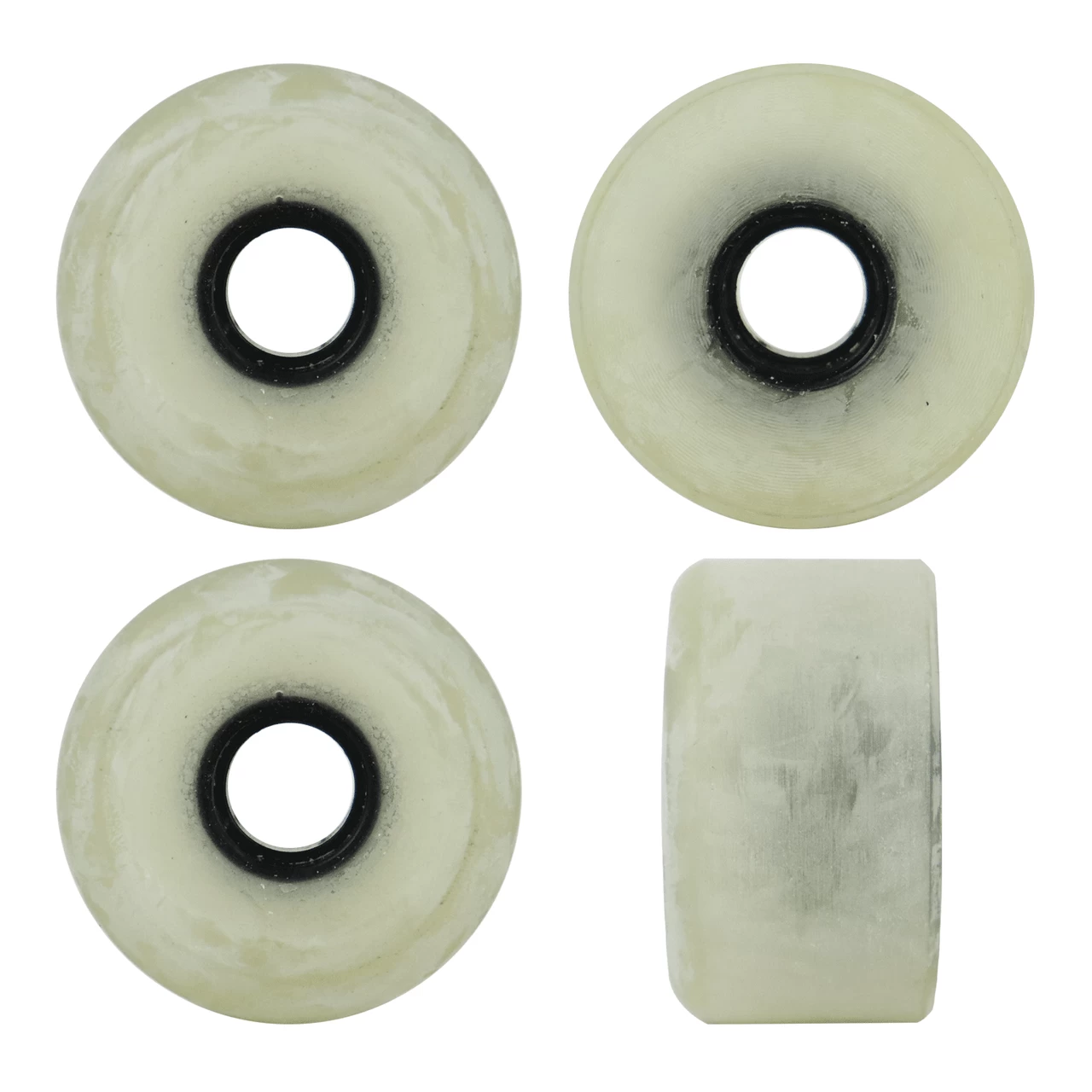 Paris Longboard Trucks, Wheels, Hardware, And Abec 7 Bearings Kit - V2 180 Raw + Blank Ghost White 65mm 78A 2 Paris Longboard Trucks, Wheels, Hardware, And Abec 7 Bearings Kit - V2 180 Raw + Blank Ghost White 65mm 78A - Image 2