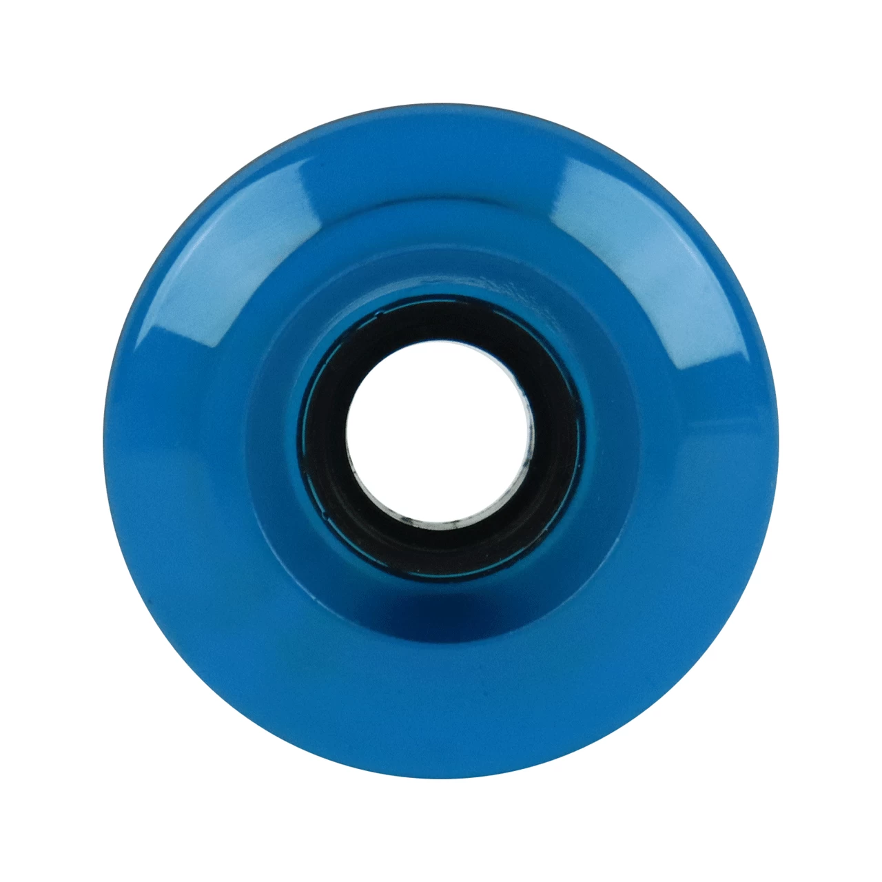 Blank Longboard Wheels 65mm X 40mm Clear Blue USA Rearset Shaved 78A 2 Blank Longboard Wheels 65mm X 40mm Clear Blue USA Rearset Shaved 78A - Image 2