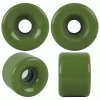 Blank Longboard Wheels 64mm X 45mm Military Green USA Centerset Smooth 82A