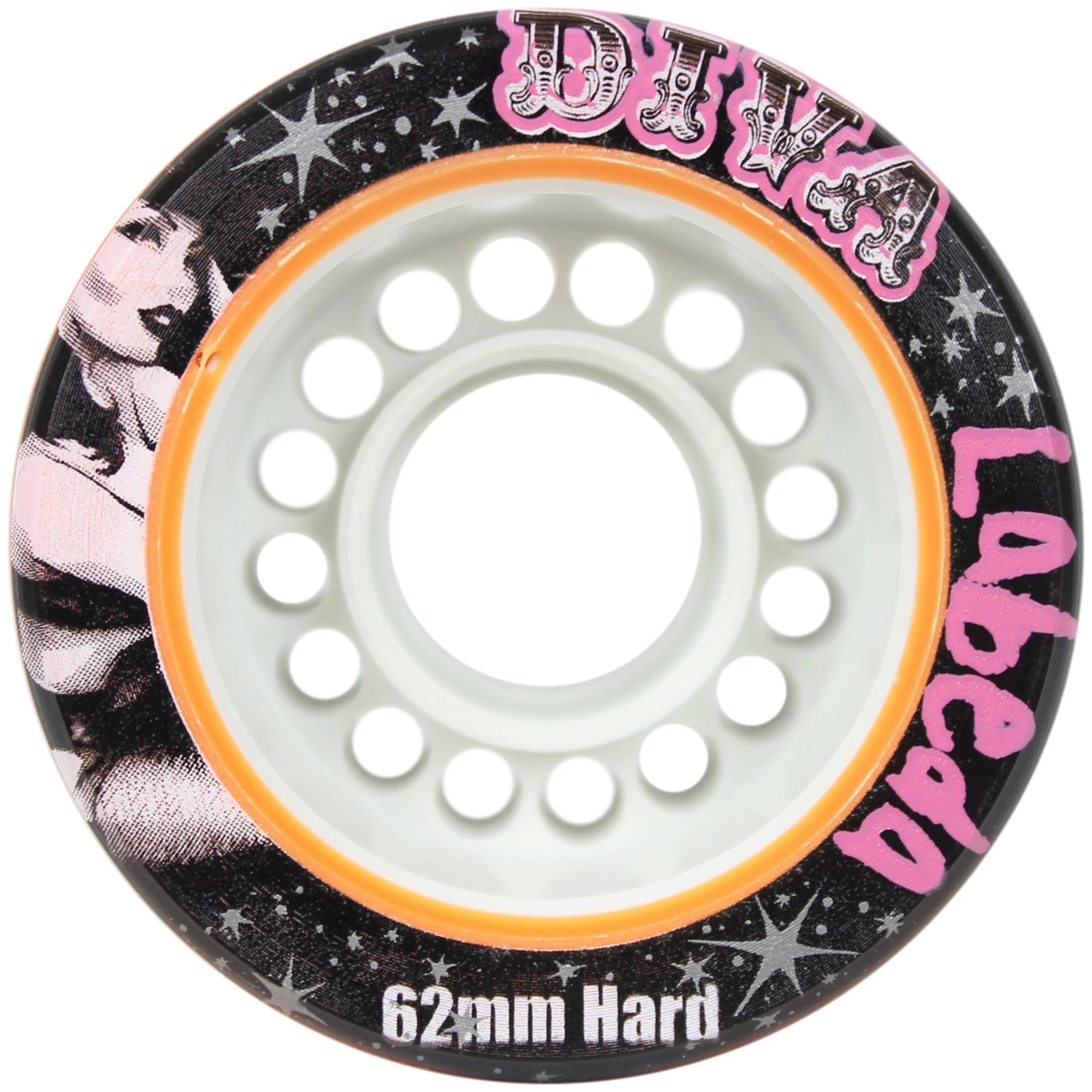 Labeda Quad Wheels Diva Hard Slim 62mm 4-Pack 2 Labeda Quad Wheels Diva Hard Slim 62mm 4-Pack - Image 2