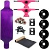 Moose Longboard Complete 9.4" X 38" Drop Down Stained Purple