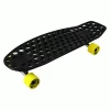 Lander Recycled Skateboard Cruiser Complete Rio 7.75" With 59mm Yellow Wheels