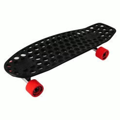 Lander Recycled Skateboard Cruiser Complete Rio 7.75" With 59mm Red Wheels