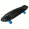 Lander Recycled Skateboard Cruiser Complete Rodeo 8.0" With 59mm Blue Wheels