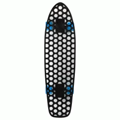 Lander Recycled Skateboard Cruiser Complete Rodeo 8.0" With 59mm Blue Wheels -Powell Peralta Store LND201 HASIL PA59BLU 3 04583.1681396646