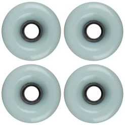 Longboard Wheels 70mm Smooth Light Blue USA Made 78A
