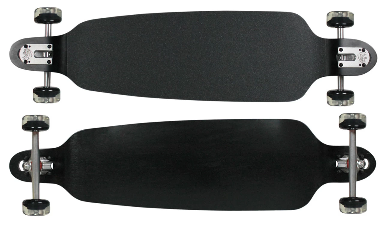 Moose Longboard 39.75 Double Drop Black / Paris / Kryptonics 65mm Clear 1 Moose Longboard 39.75 Double Drop Black / Paris / Kryptonics 65mm Clear
