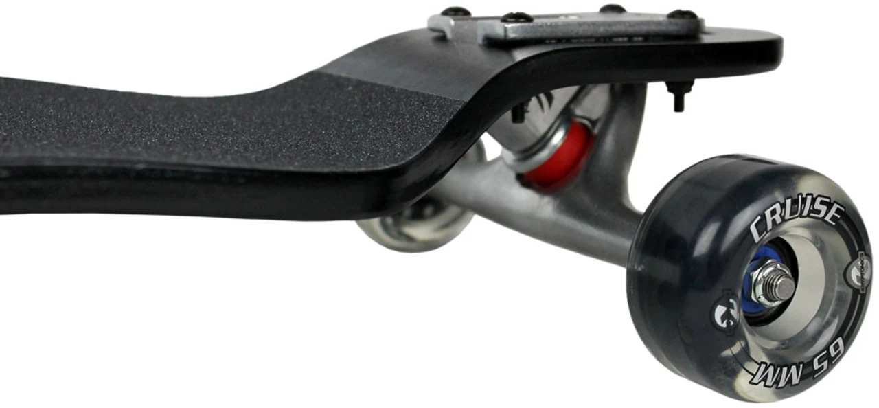 Moose Longboard 39.75 Double Drop Black / Paris / Kryptonics 65mm Clear 3 Moose Longboard 39.75 Double Drop Black / Paris / Kryptonics 65mm Clear - Image 3