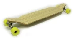 Moose Zebra Bamboo Inlay Longboard Drop Down Downhill Racing Skateboard