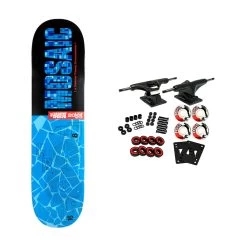 Habitat Skateboard Complete Mosaic 20 Black 8.125"