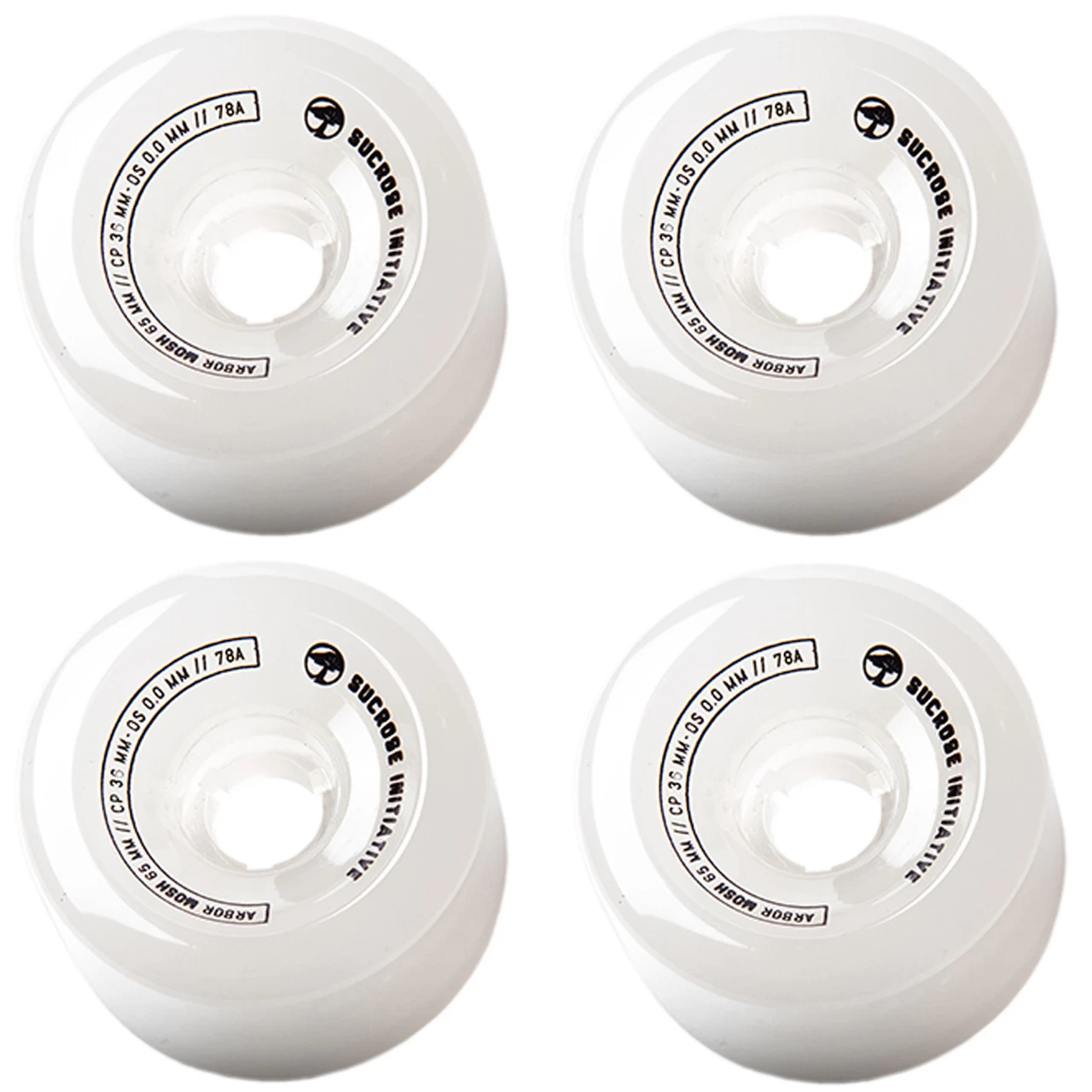 Arbor 65mm Mosh 78A Ghost White 1 Arbor 65mm Mosh 78A Ghost White