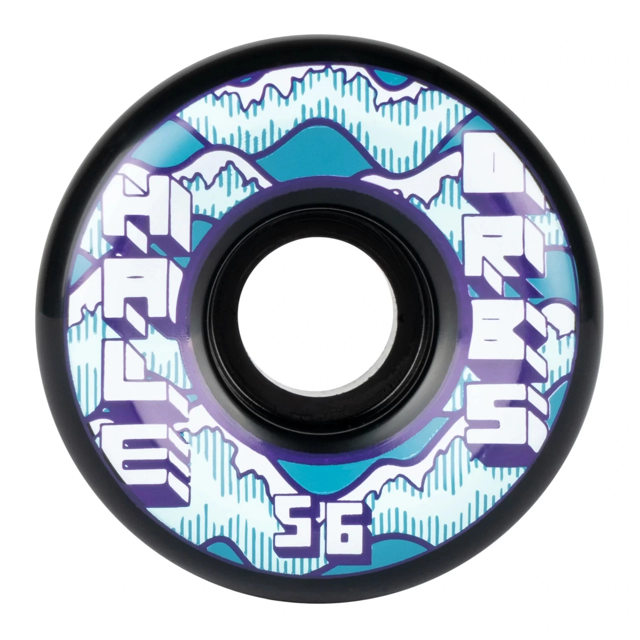 Welcome Skateboard Wheels Orbs Specters Shawn Hale Black 56mm 99A 2 Welcome Skateboard Wheels Orbs Specters Shawn Hale Black 56mm 99A - Image 2