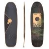 Longboard Loaded Boards Omakase Bamboo Deck Palm