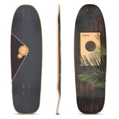 Longboard Loaded Boards Omakase Bamboo Deck Palm