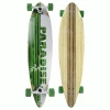 Paradise Longboard 9.75" X 41" Bamboo Inlay Stalks Concave Pintail Shape