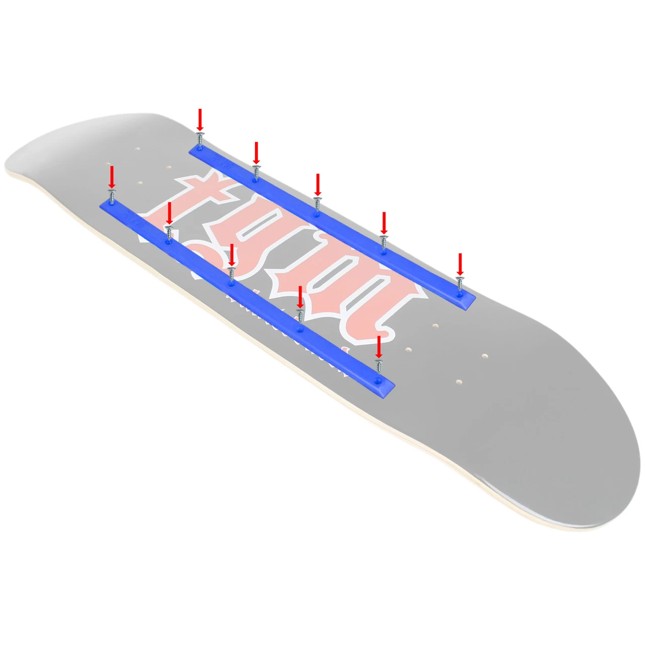 Pig Rails 14.25" Blue 4 Pig Rails 14.25" Blue - Image 4
