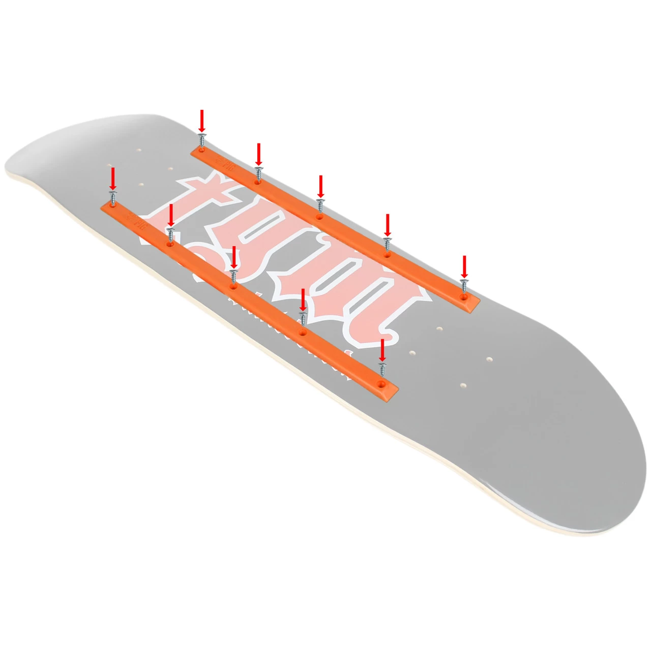 Pig Rails 14.25" Orange 4 Pig Rails 14.25" Orange - Image 4