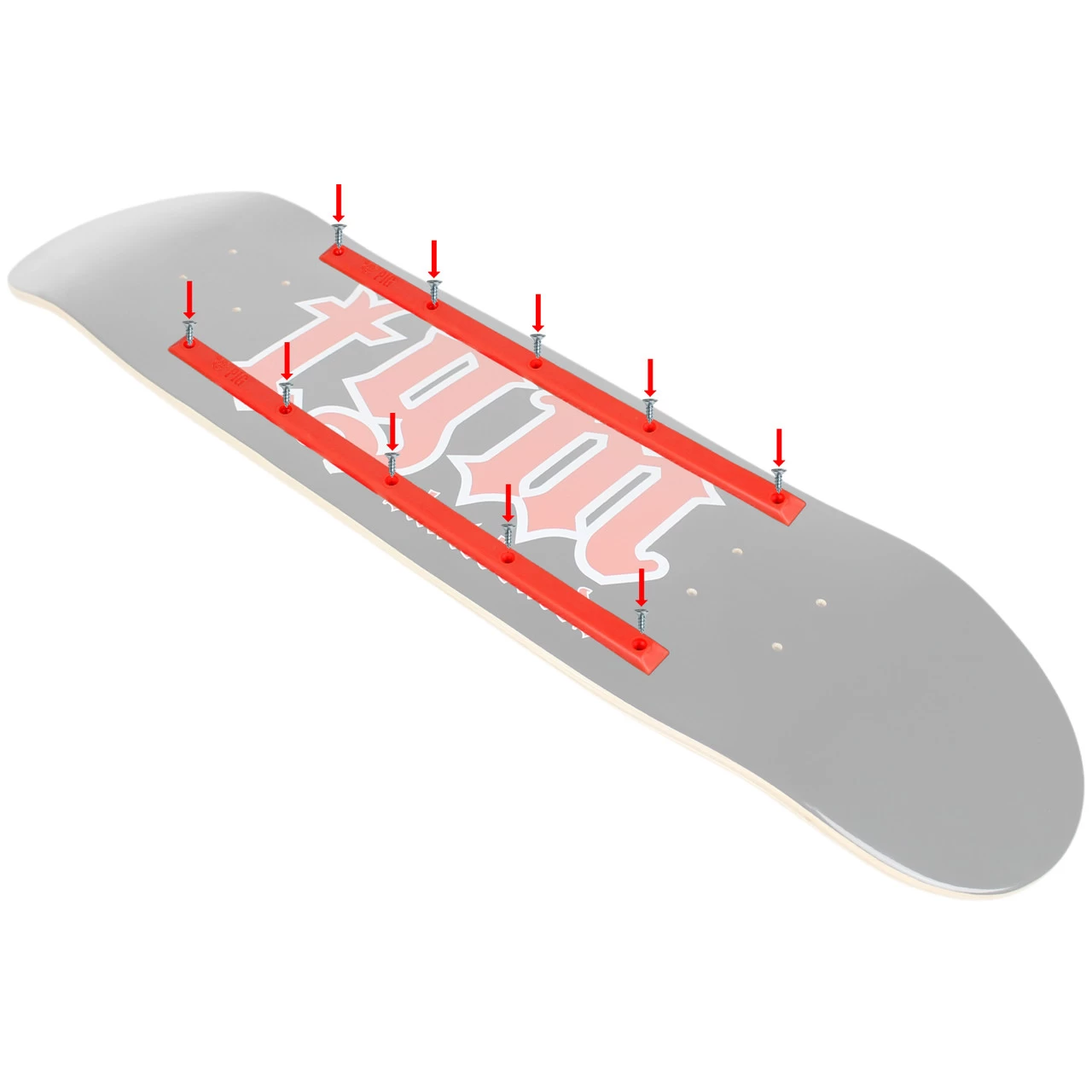 Pig Rails 14.25" Red 4 Pig Rails 14.25" Red - Image 4