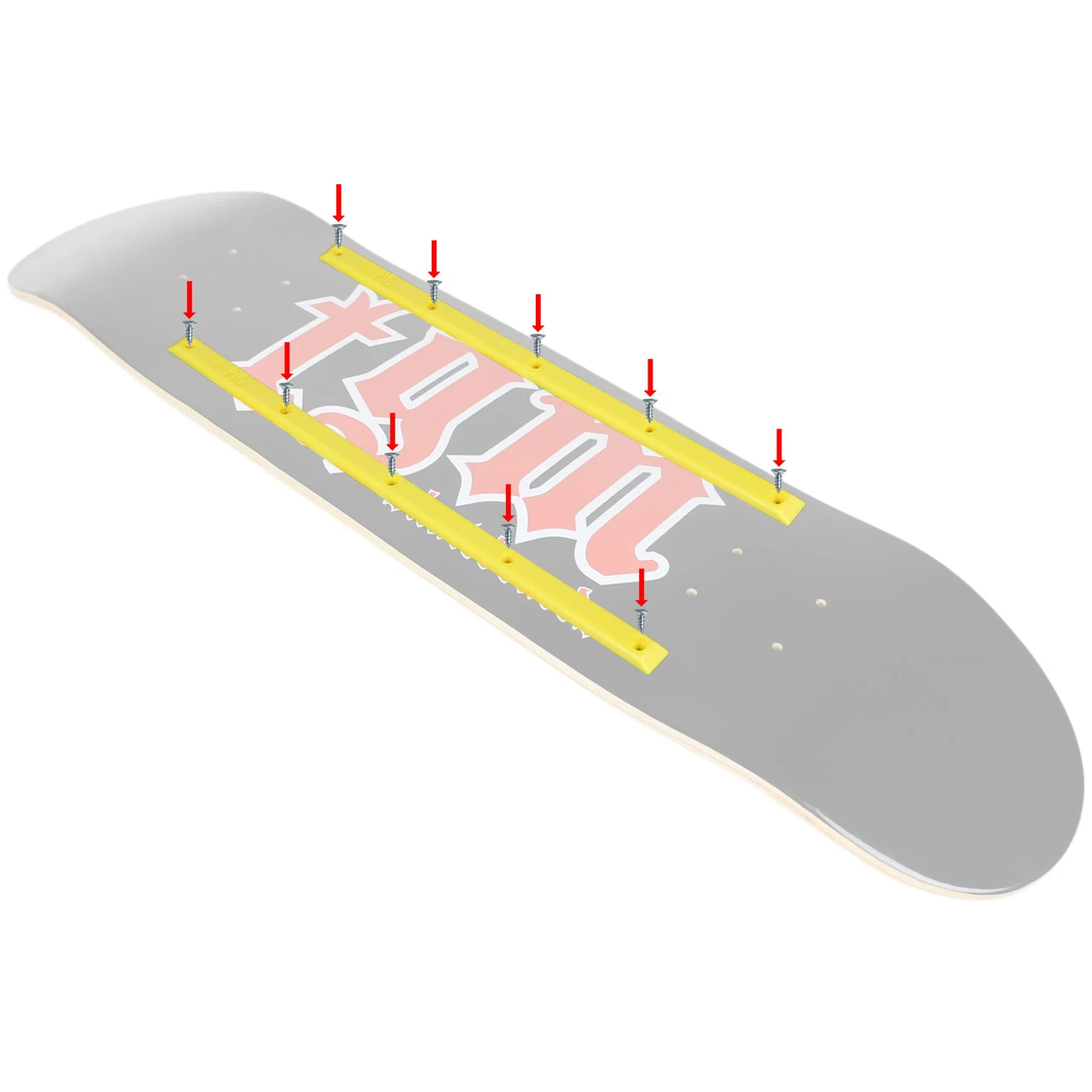 Pig Rails 14.25" Neon Yellow 4 Pig Rails 14.25" Neon Yellow - Image 4