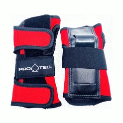 Pro-Tec Pro Tec Wrist Guard Pads Red/White/Black Size JR