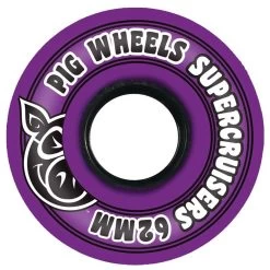 Pig Wheels 62mm Soft 85A Super Cruiser Purple 3 Pig Wheels 62mm Soft 85A Super Cruiser Purple -Powell Peralta Store PigSuperCruiser 62 1 26231.1642008949