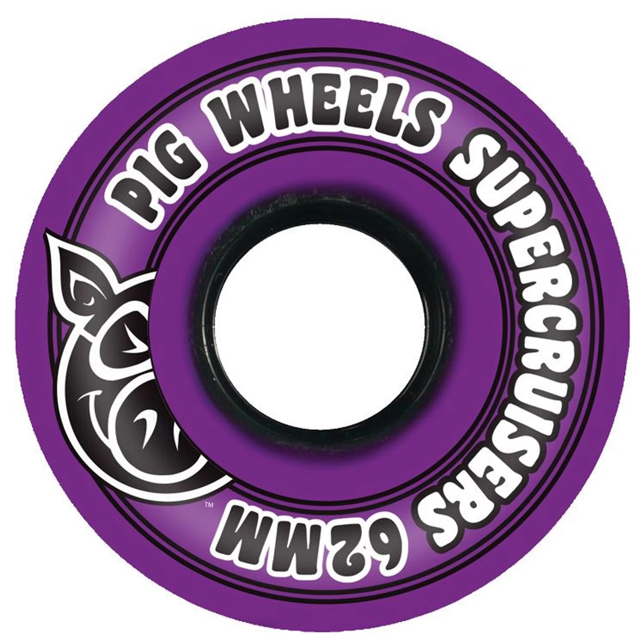 Pig Wheels 62mm Soft 85A Super Cruiser Purple 2 Pig Wheels 62mm Soft 85A Super Cruiser Purple - Image 2