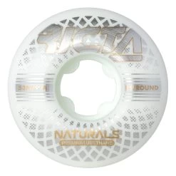 Ricta Wheels Reflective Naturals Round 53mm 99A White 6 Ricta Wheels Reflective Naturals Round 53mm 99A White -Powell Peralta Store RI Reflective NaturalsRound 53mm Front 74698.1629293321