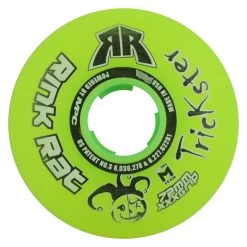 Rink Rat Roller Hockey Wheels - Trickster XXX 68/72 Youth HiLo 76A Green/Black (8-Pack) -Powell Peralta Store RR TRC 72 76 GRN x1 22 82270.1653068626