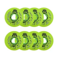 Rink Rat Roller Hockey Wheels - Trickster XXX 76/80 HiLo 76A Green/Black (8-Pack)