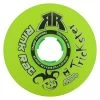 Rink Rat Roller Hockey Wheels - Trickster XXX 80mm 76A Green/Black (Single)
