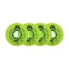 Rink Rat Roller Hockey Wheels - Trickster XXX 80mm 76A Green/Black (4-Pack)