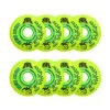Rink Rat Roller Hockey Wheels - Trickster X 76mm 84A Green/Blue (8-Pack)