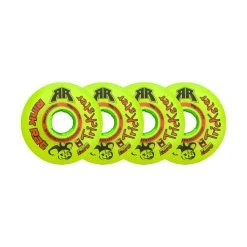 Rink Rat Roller Hockey Wheels - Trickster XX 76mm 79A Green/Red (4-Pack)