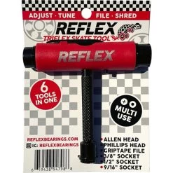 Reflex Triflex Skateboard Tool Red