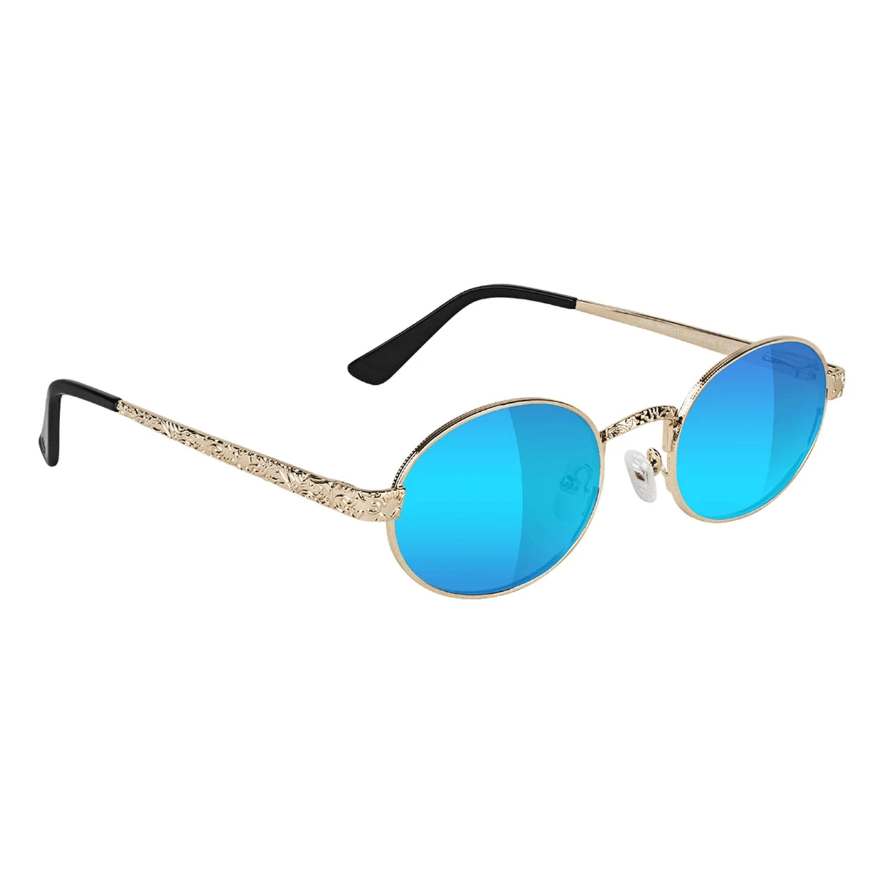 Glassy Eyewear Sunglasses Zion Premium Polarized Gold/Blue Mirror 1 Glassy Eyewear Sunglasses Zion Premium Polarized Gold/Blue Mirror
