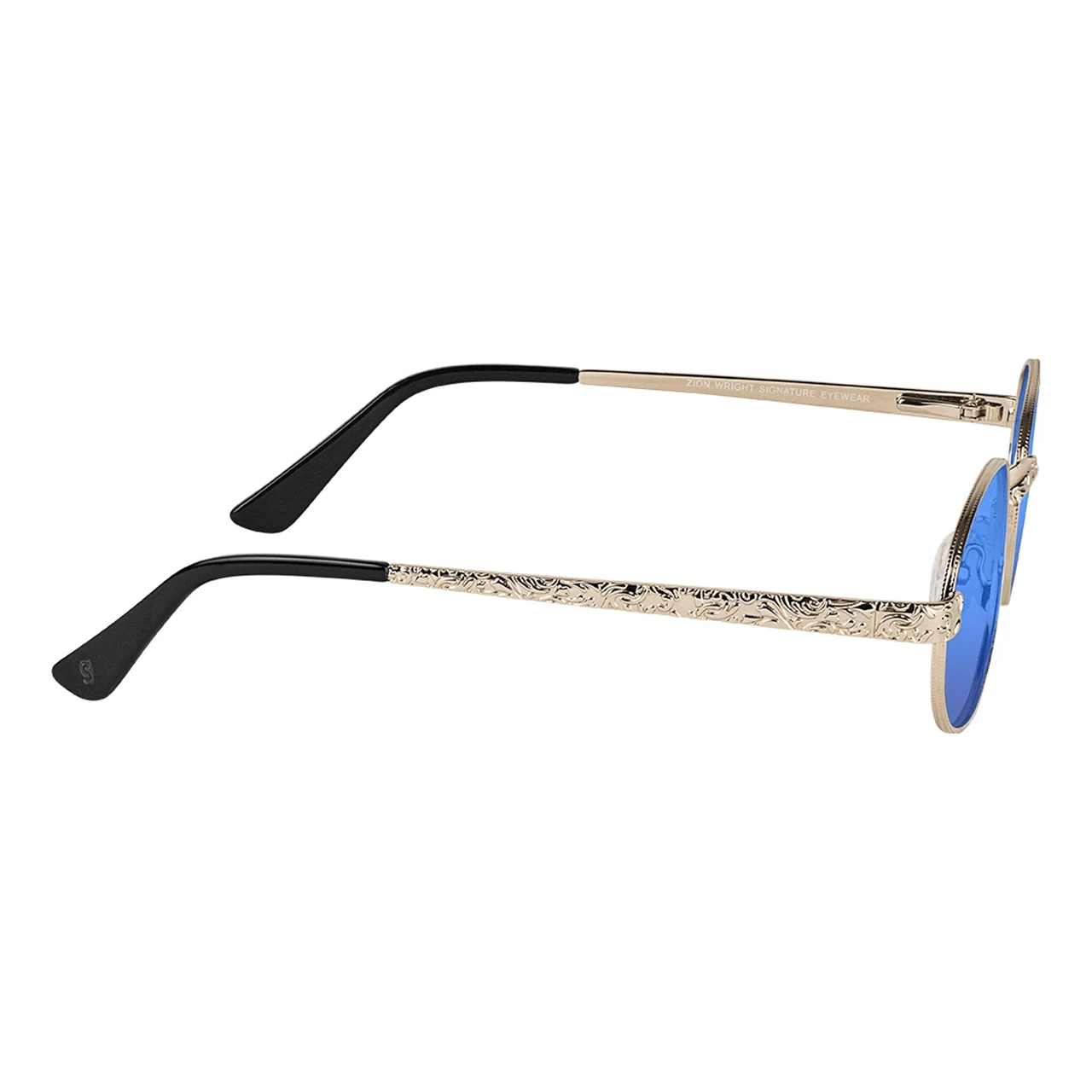 Glassy Eyewear Sunglasses Zion Premium Polarized Gold/Blue Lens 3 Glassy Eyewear Sunglasses Zion Premium Polarized Gold/Blue Lens - Image 3