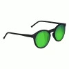 Glassy Eyewear Sunglasses Apollo Premium Polarized Blackout/Green Mirror