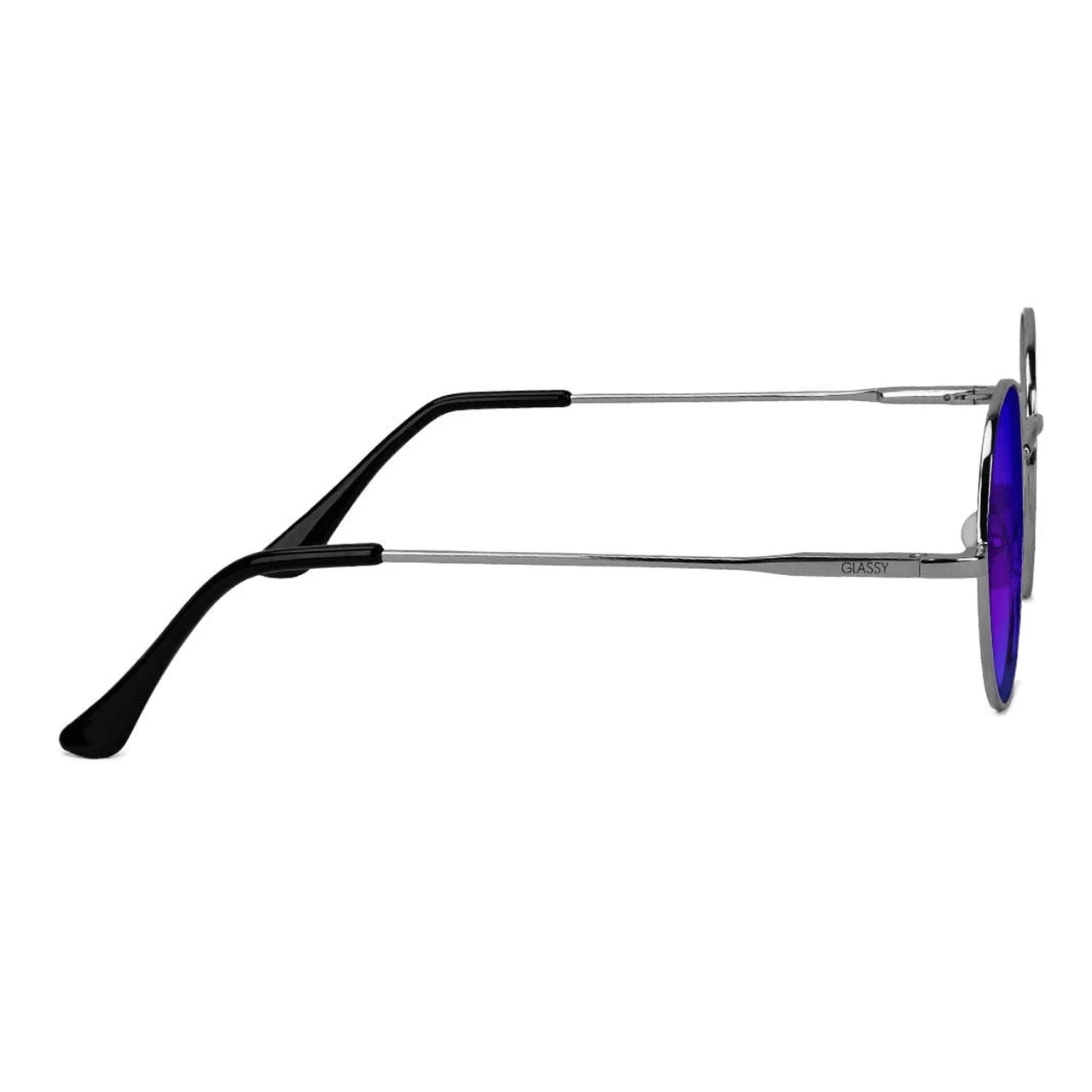 Glassy Eyewear Sunglasses Jaws Premium Polarized Silver/Blue Mirror 3 Glassy Eyewear Sunglasses Jaws Premium Polarized Silver/Blue Mirror - Image 3