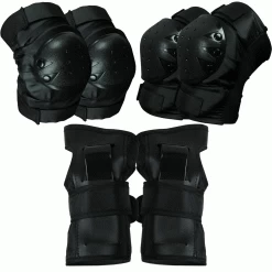 Krown Tri-Pack Pads - Knee/Elbow/Wrist