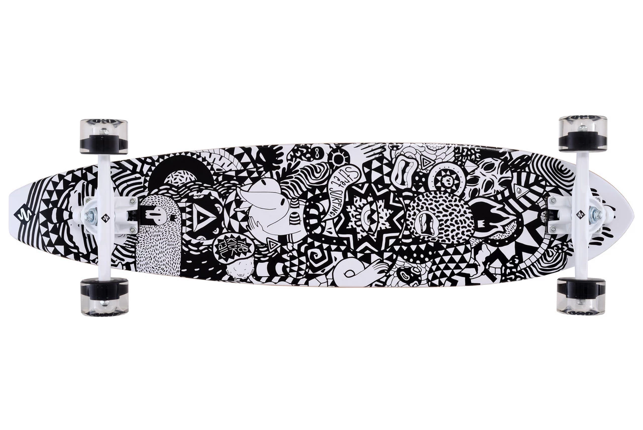 Street Surfing Longboard Rumble Jungle Kicktail 8.5" X 36" 3 Street Surfing Longboard Rumble Jungle Kicktail 8.5" X 36" - Image 3