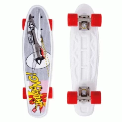 Street Surfing Plastic Cruiser Pop Board World War II
