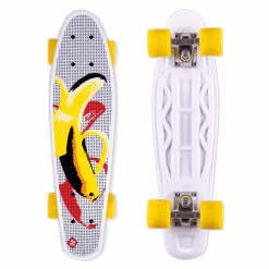 Street Surfing Plastic Cruiser Pop Board Banana