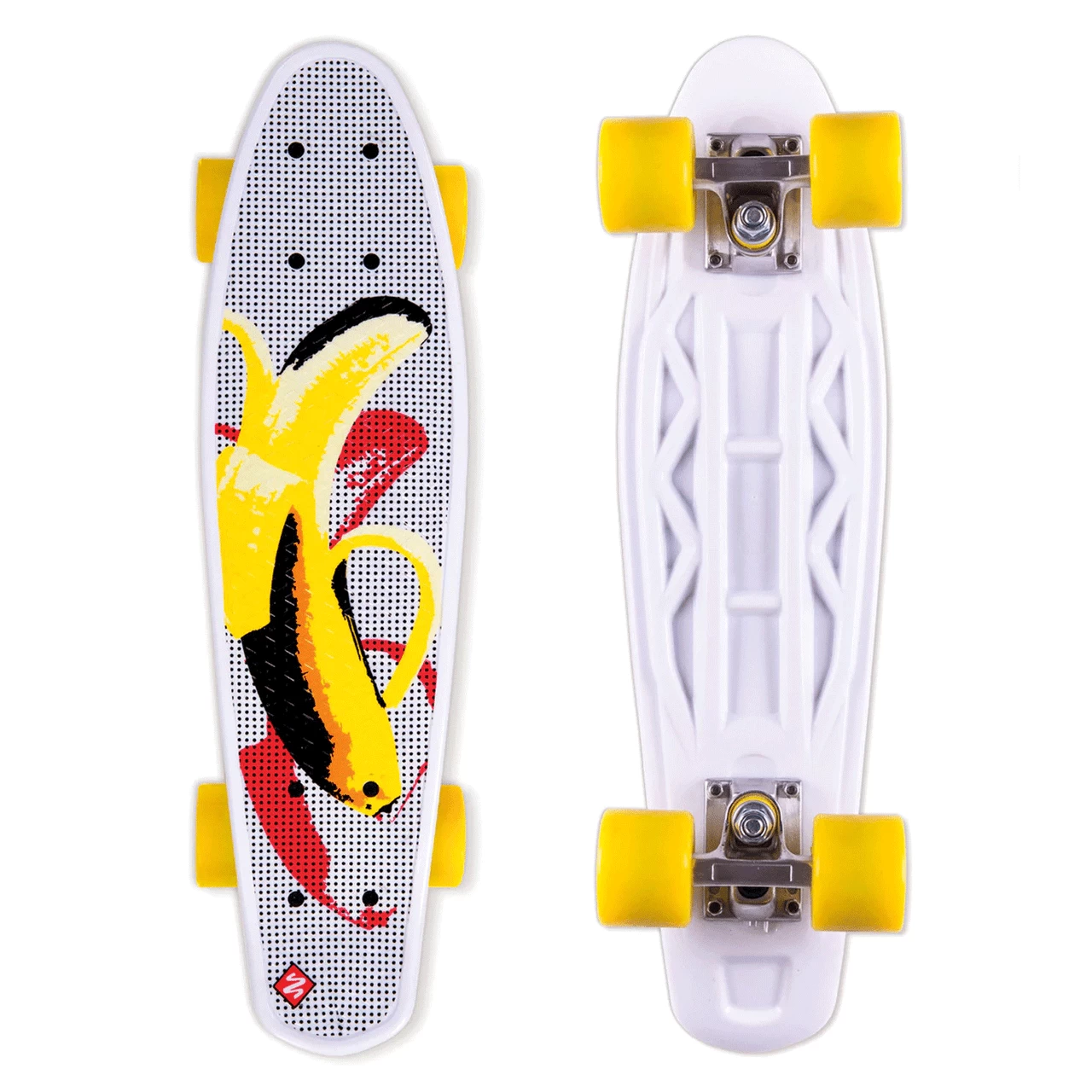 Street Surfing Plastic Cruiser Pop Board Banana 1 Street Surfing Plastic Cruiser Pop Board Banana