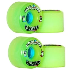 Cloud Ride Wheels Slusheez 62mm 78A Lime (Set Of 4)
