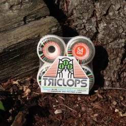 Triclops Skateboard Wheels 54mm Hypnotic 99A White -Powell Peralta Store TCPS915 23 4 79045.1689106462