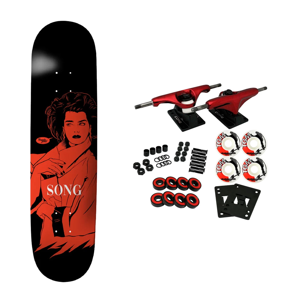 Thank You Skateboard Complete Daewon Song Vogue 8.12" 1 Thank You Skateboard Complete Daewon Song Vogue 8.12"