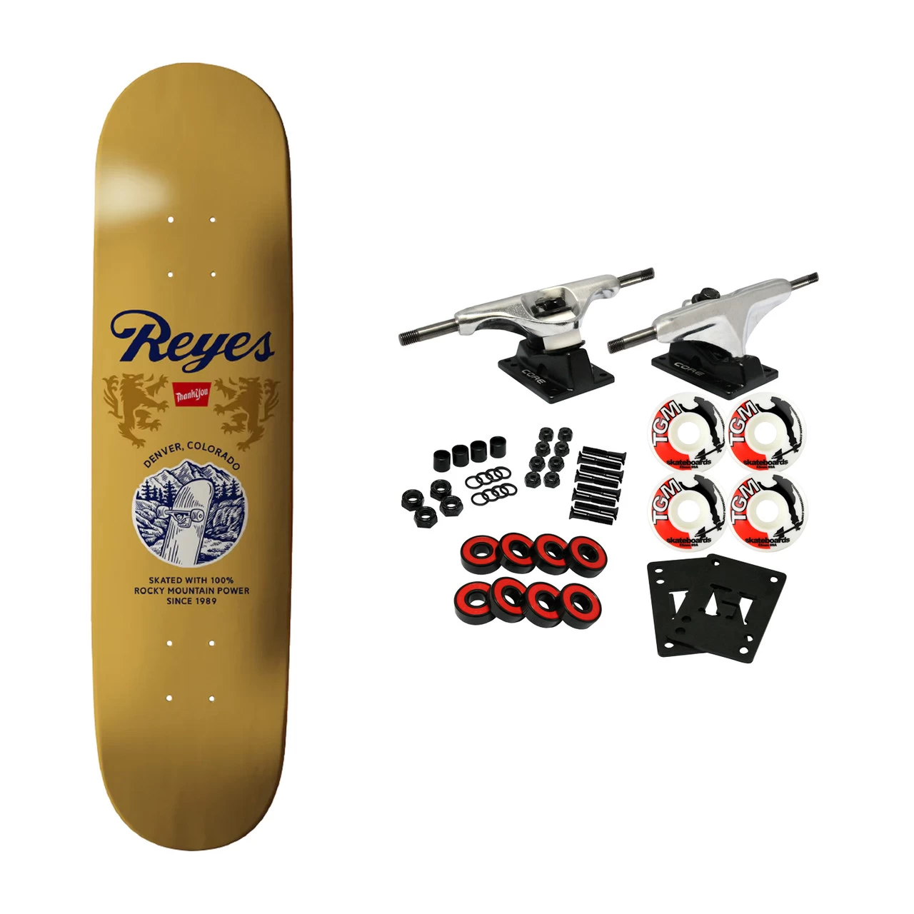 Thank You Skateboard Complete David Reyes Rockies 8.38" 1 Thank You Skateboard Complete David Reyes Rockies 8.38"