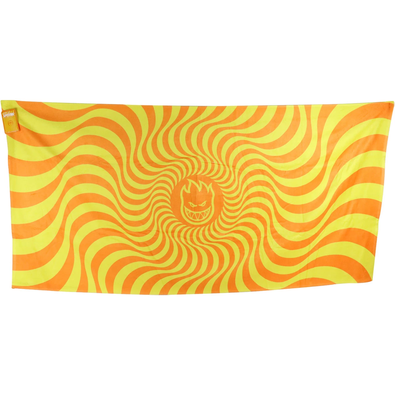 Spitfire Skateboard Wheels Bean Towel - Bighead Swirl Orange/Yellow - 30" X 60" 1 Spitfire Skateboard Wheels Bean Towel - Bighead Swirl Orange/Yellow - 30" X 60"