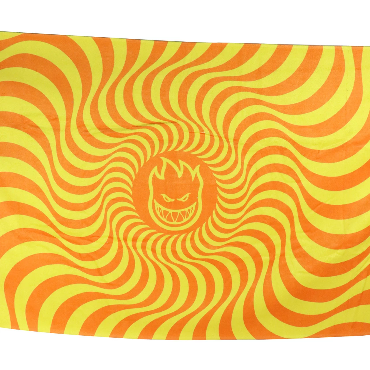 Spitfire Skateboard Wheels Bean Towel - Bighead Swirl Orange/Yellow - 30" X 60" 2 Spitfire Skateboard Wheels Bean Towel - Bighead Swirl Orange/Yellow - 30" X 60" - Image 2
